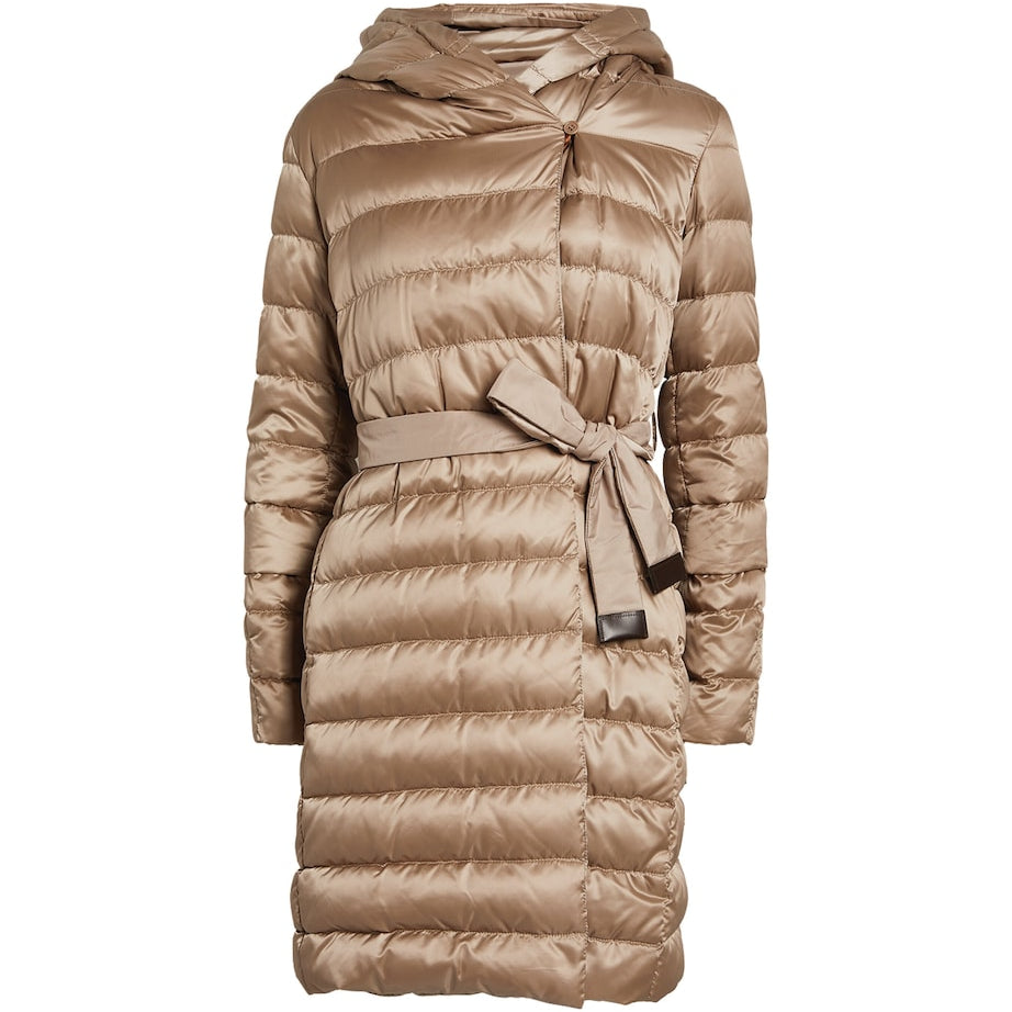 Max Mara White The Cube Reversible Quilted Coat