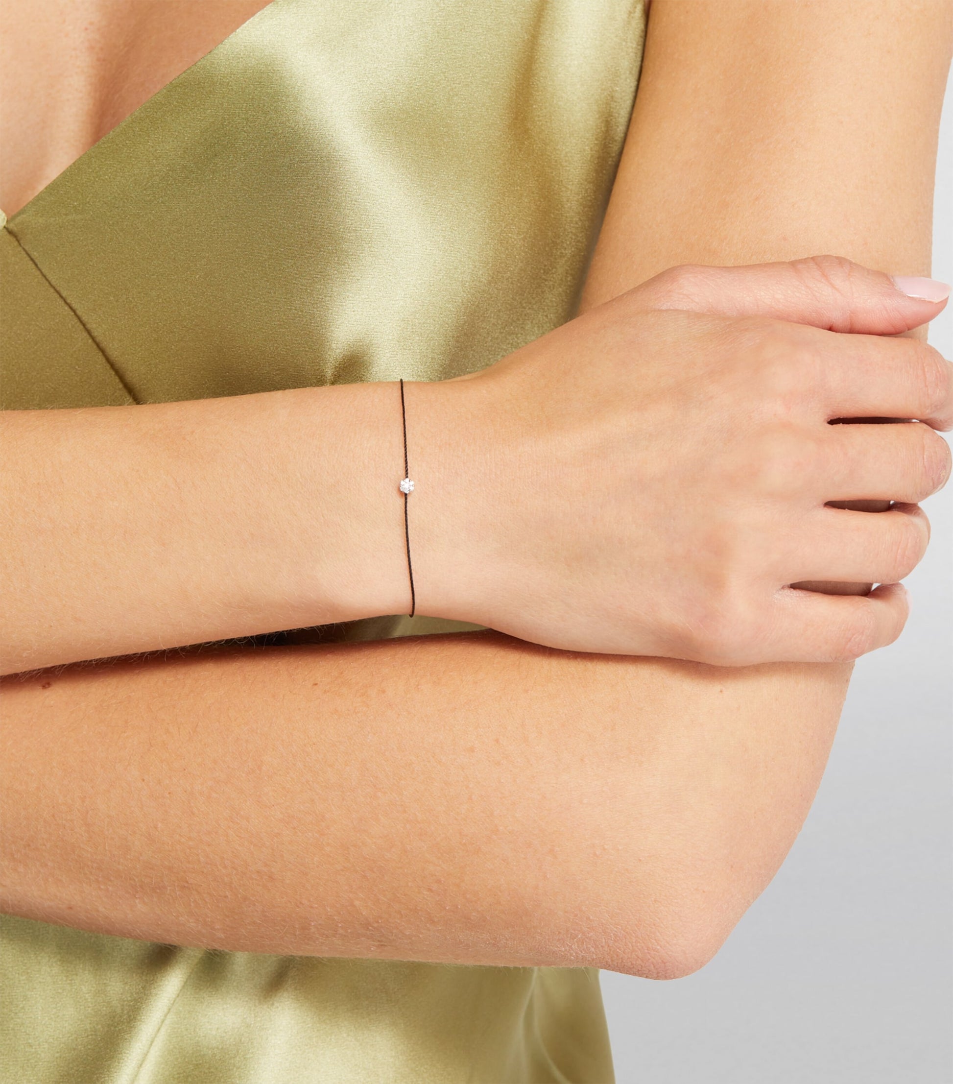 White Gold and Diamond Illusion Bracelet