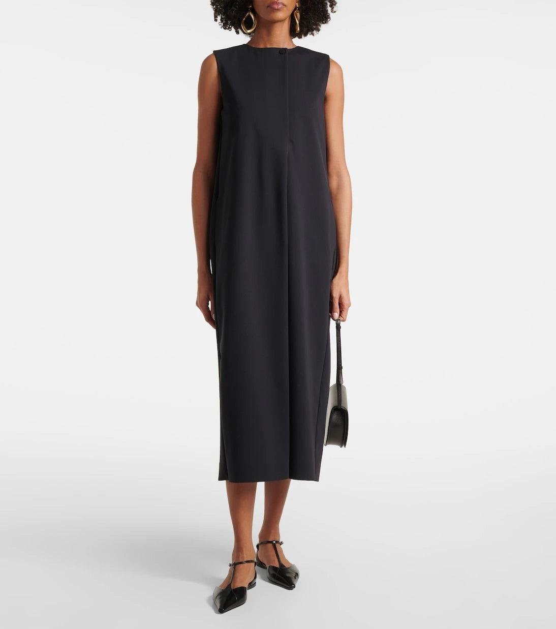 Max Mara - Biada cotton-blend maxi dress
