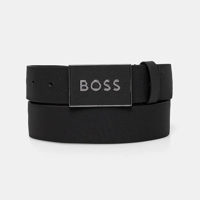 BOSS колан мъжки от кожа