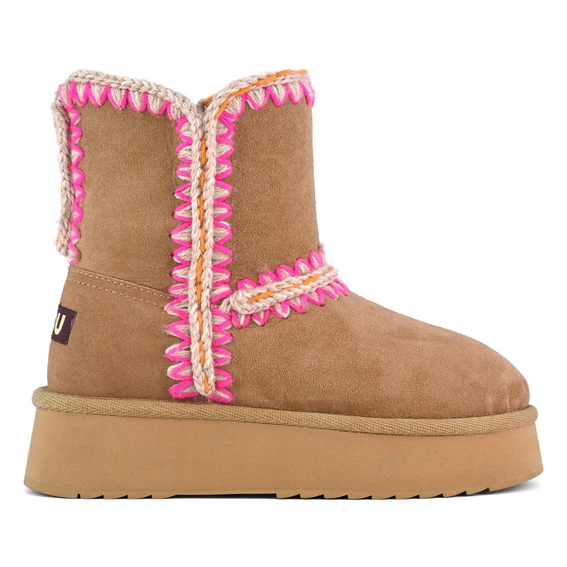 Mou - Norfolk Compensated Boots Sweden | Pink
