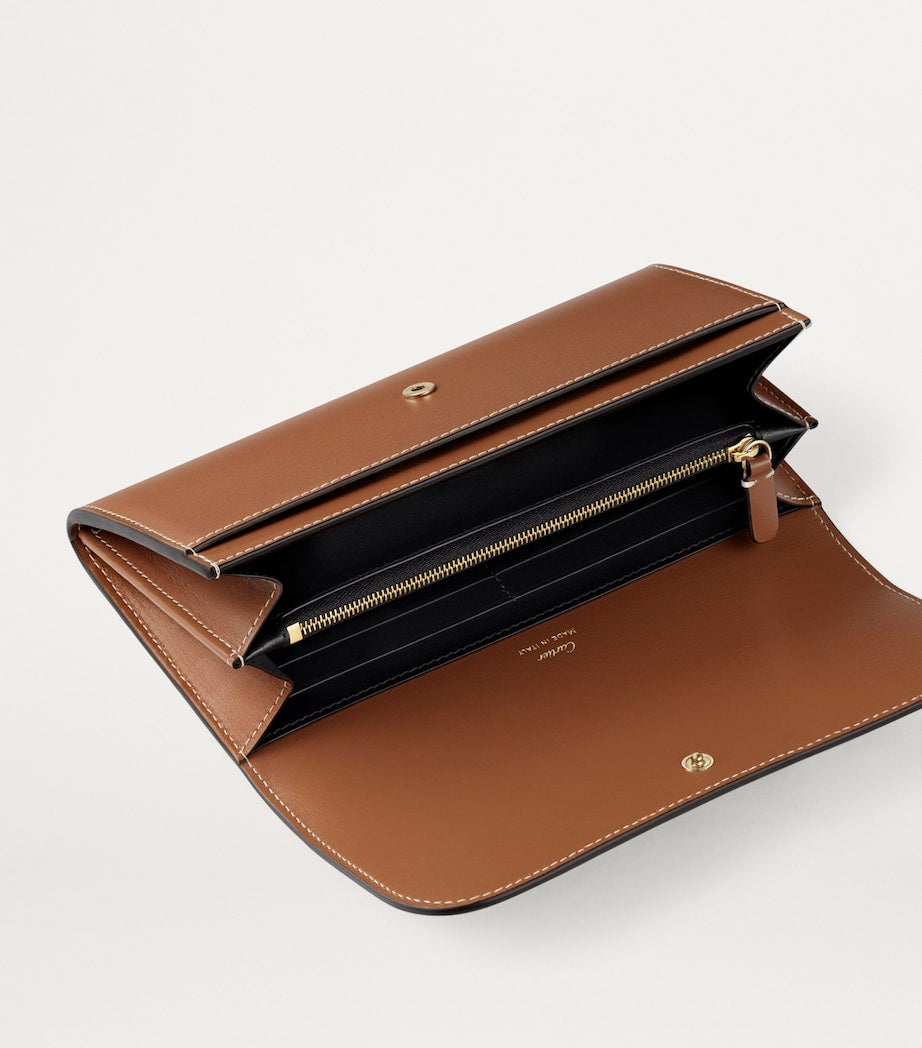 Brown Panthère de Cartier International Wallet