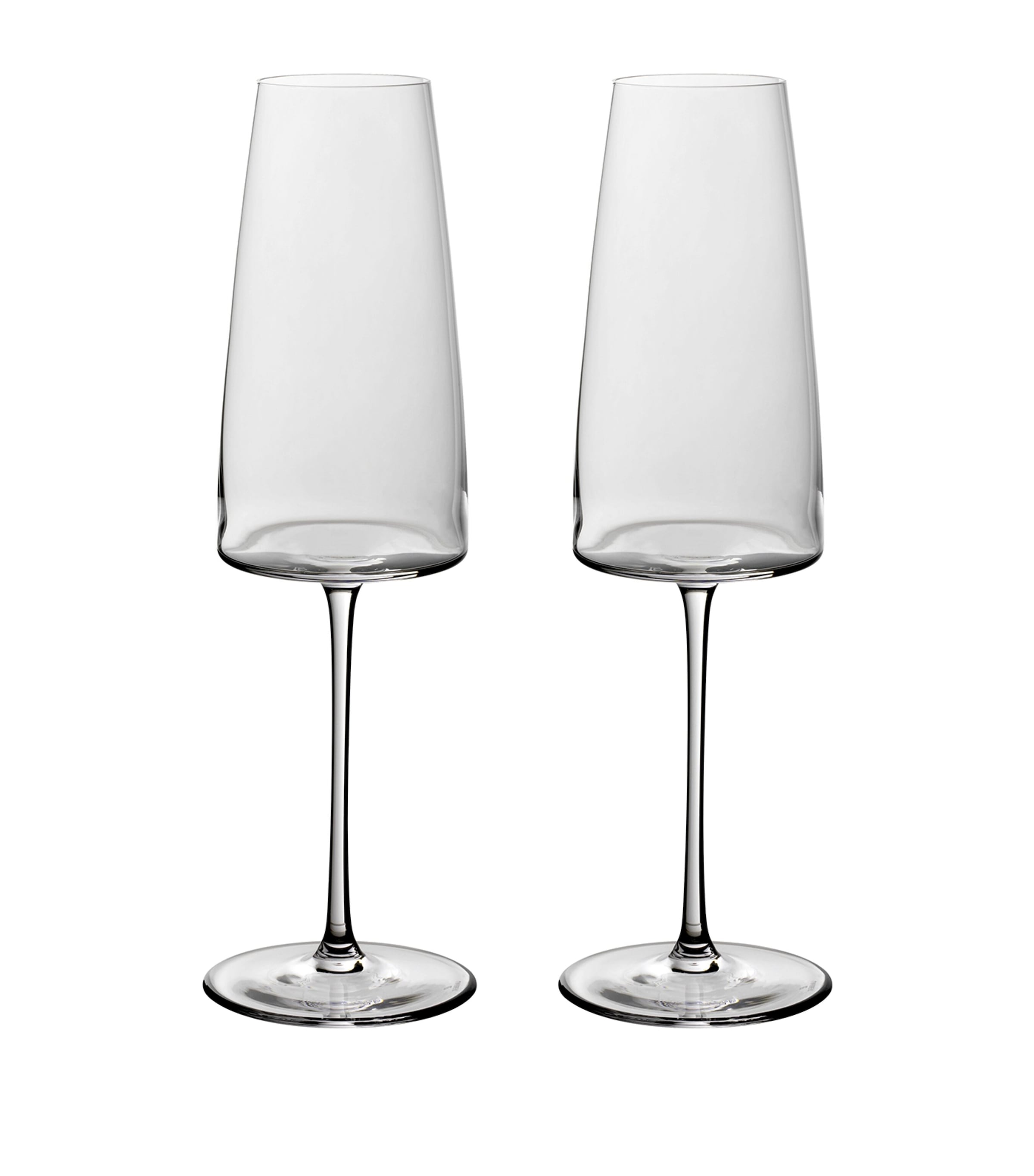 Set of 2 Crystal MetroChic Champagne Flutes (120ml)