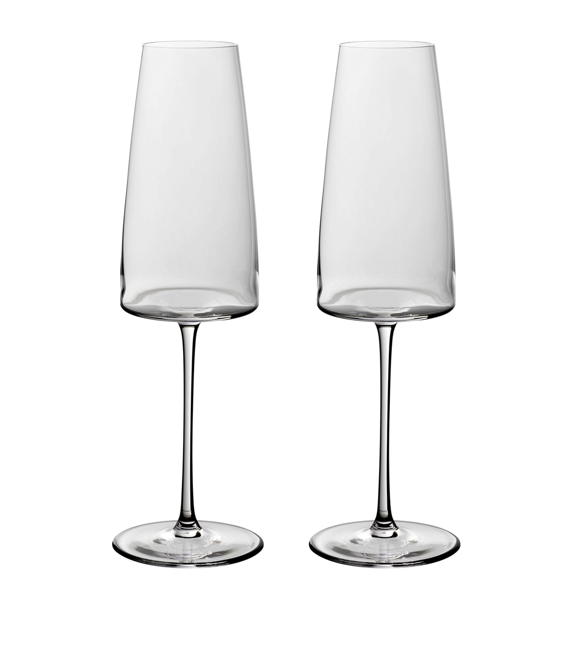 Set of 2 Crystal MetroChic Champagne Flutes (120ml)
