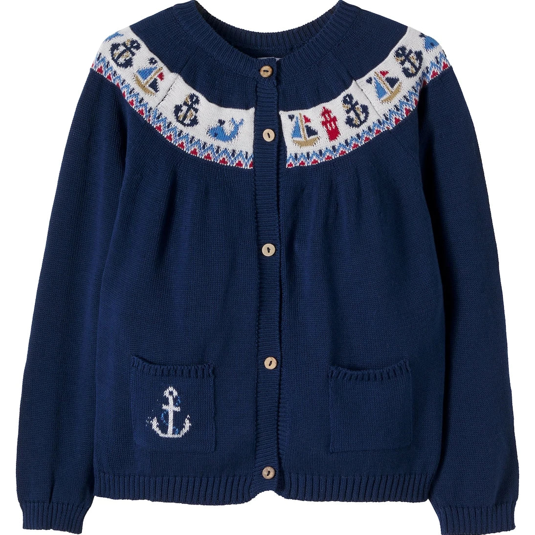 Pepa London - Intarsia cotton cardigan