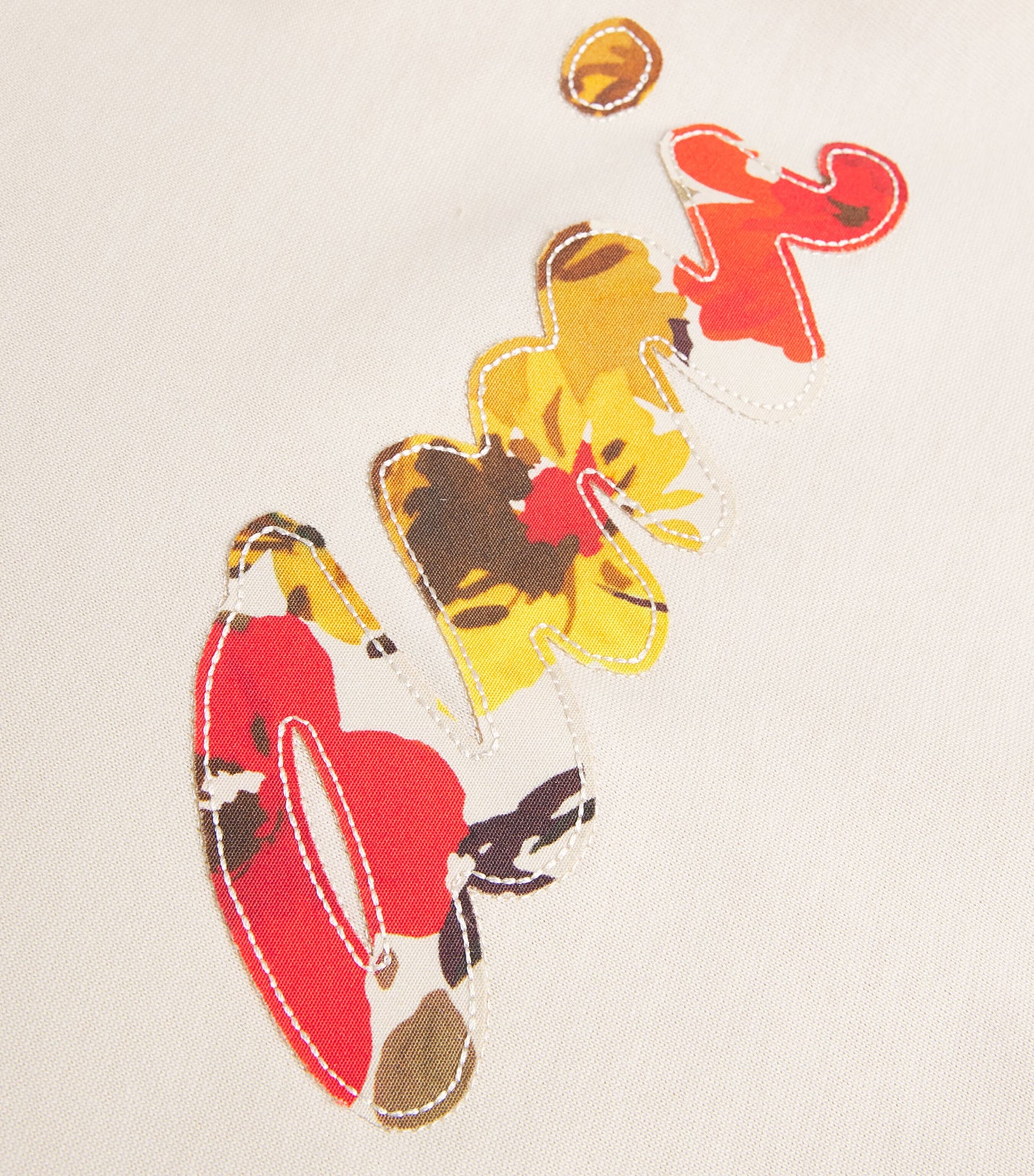 Cotton Floral Logo T-Shirt