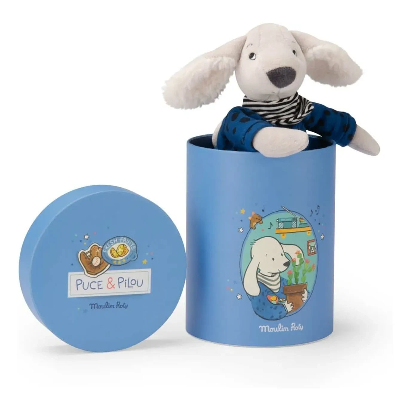 Moulin Roty - Pilou plush toy and box