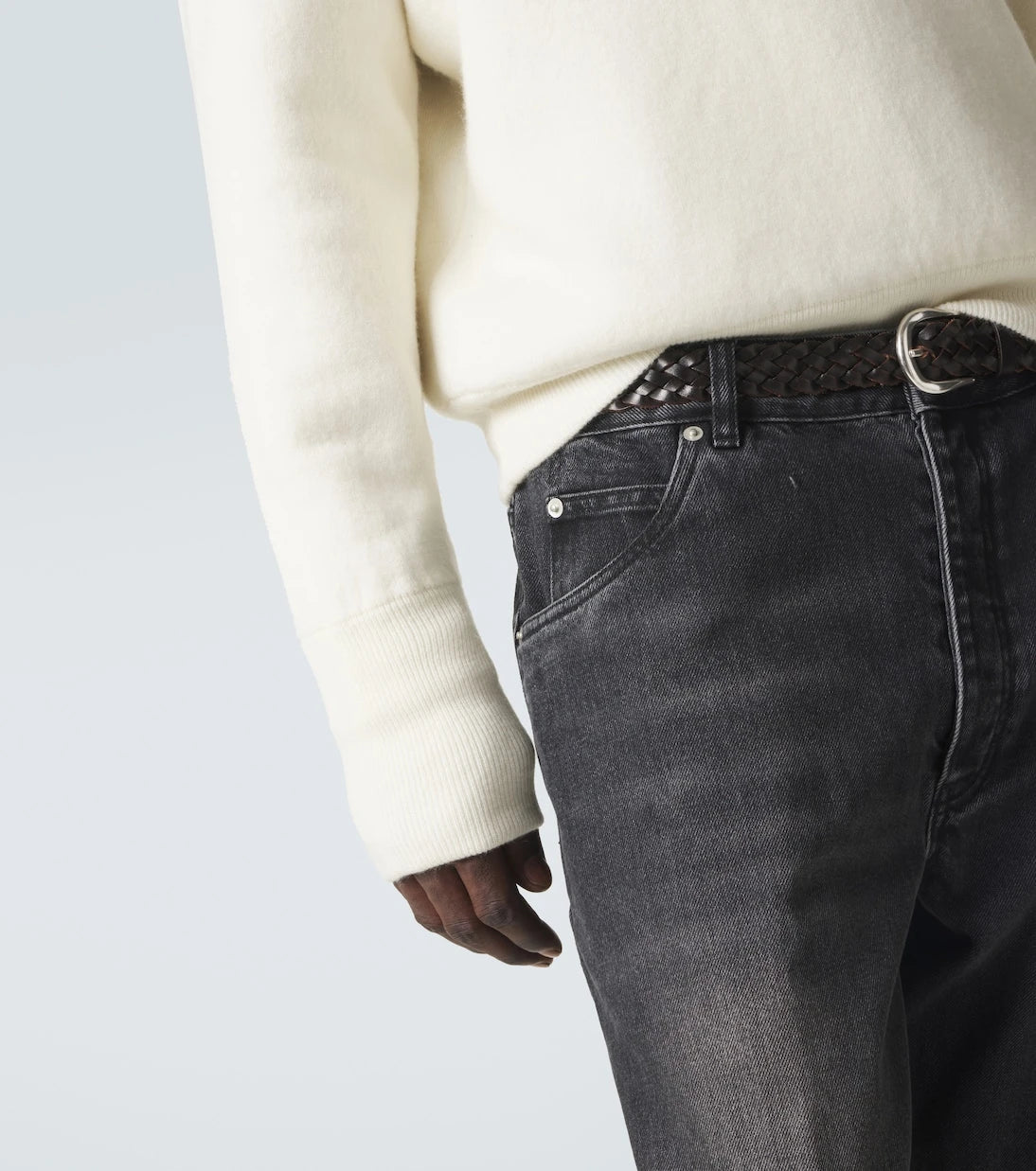 Studio Nicholson - Loch wool and cashmere sweater