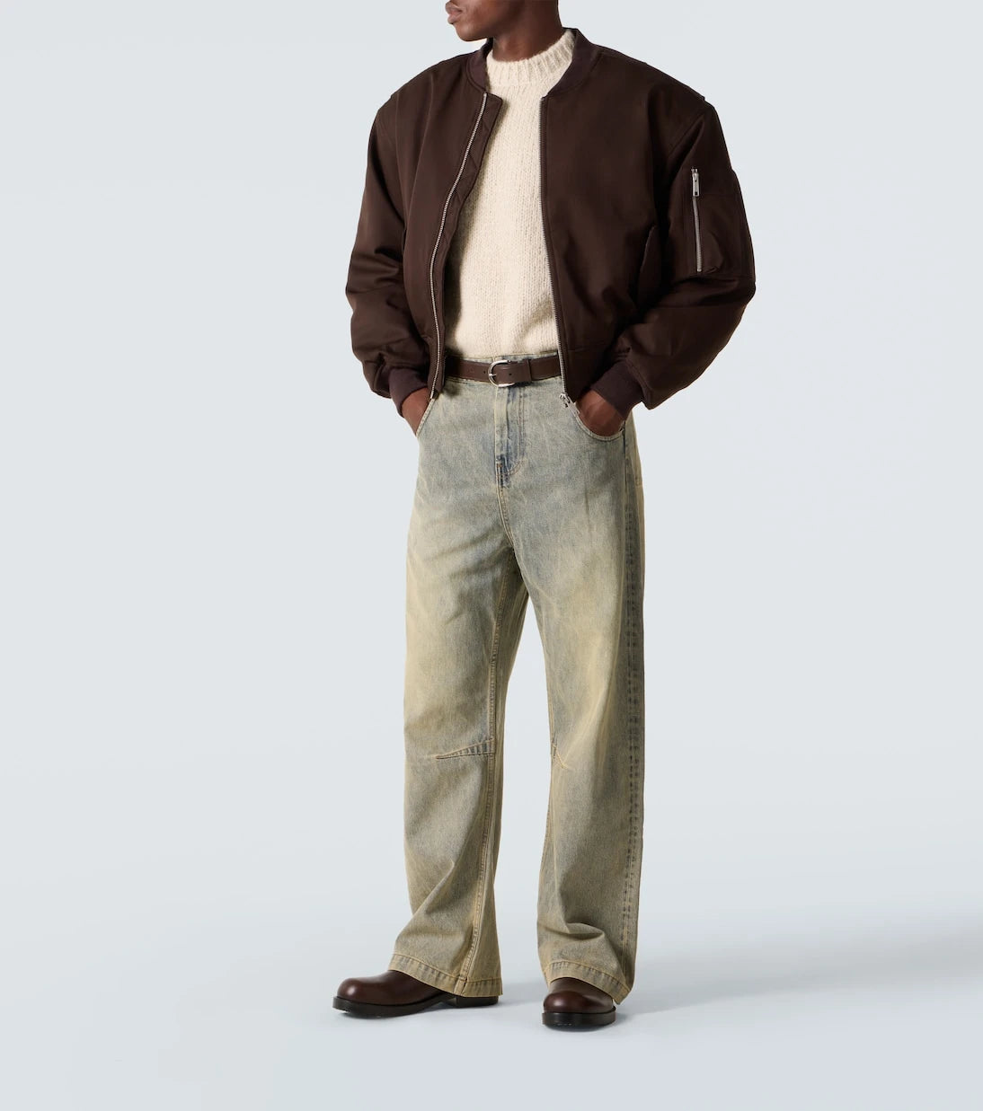 Entire Studios - Oversized wool bomber jacket