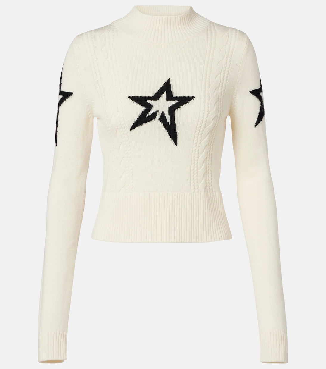 Perfect Moment - Intarsia wool sweater