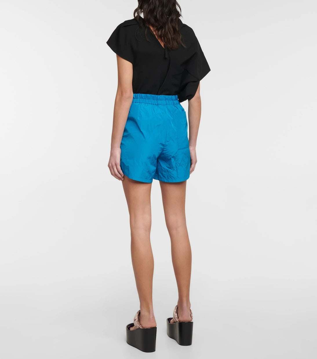 Dries Van Noten - High-rise shorts