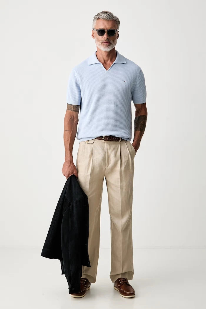 Tommy Hilfiger erkek pamuklu polo tişört