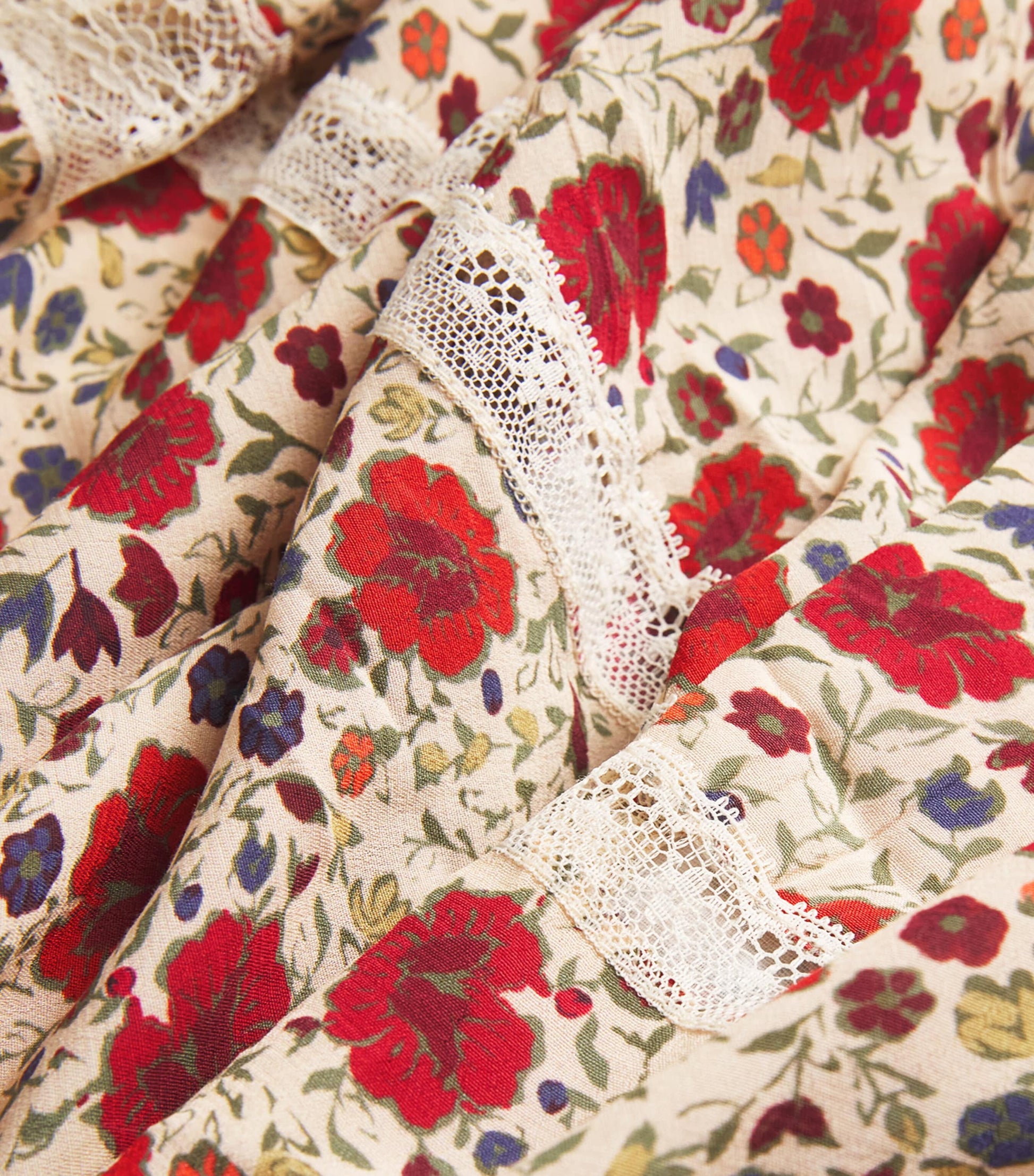 Floral Raven Midi Dress