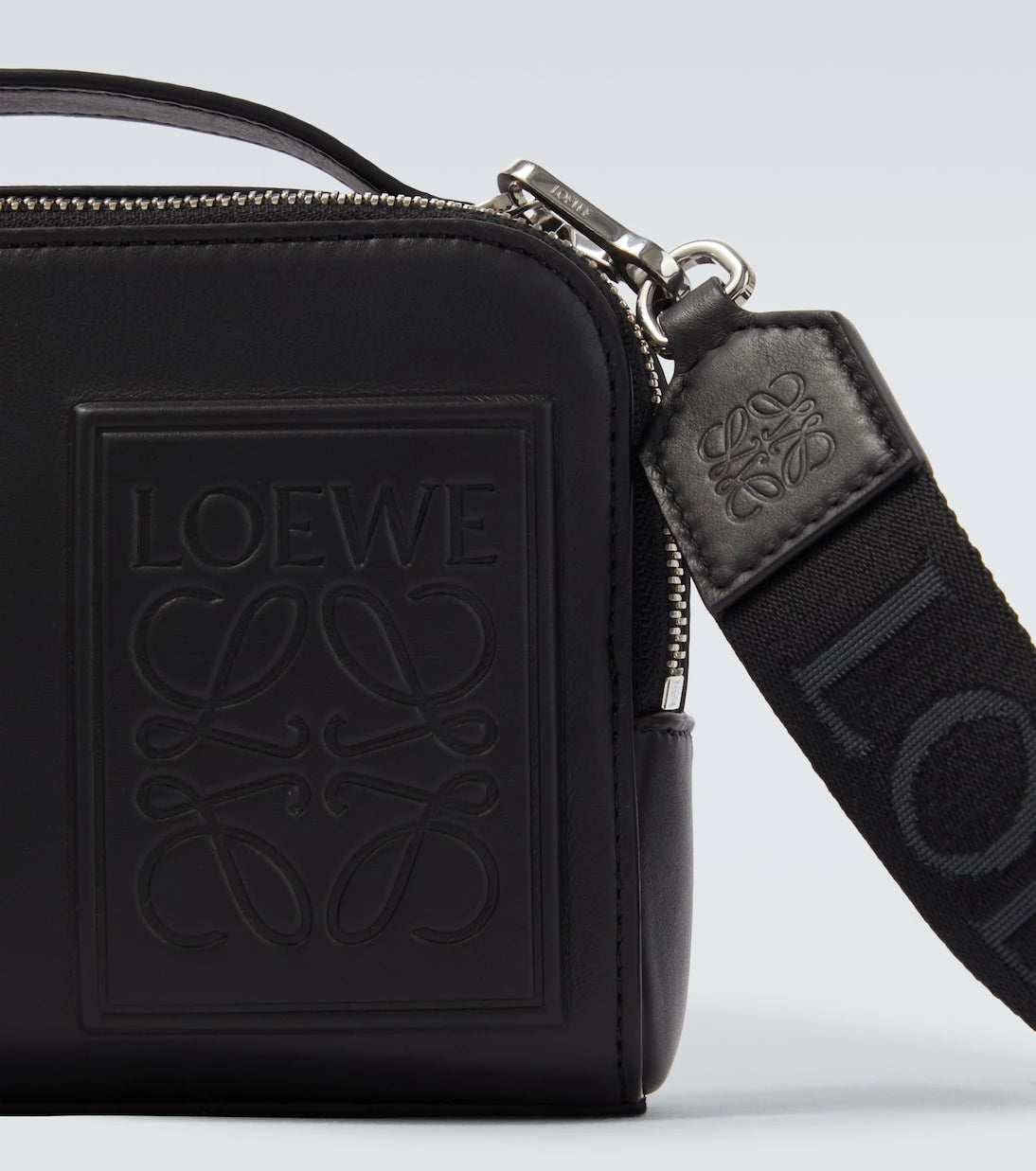 Loewe - Anagram Mini leather crossbody bag