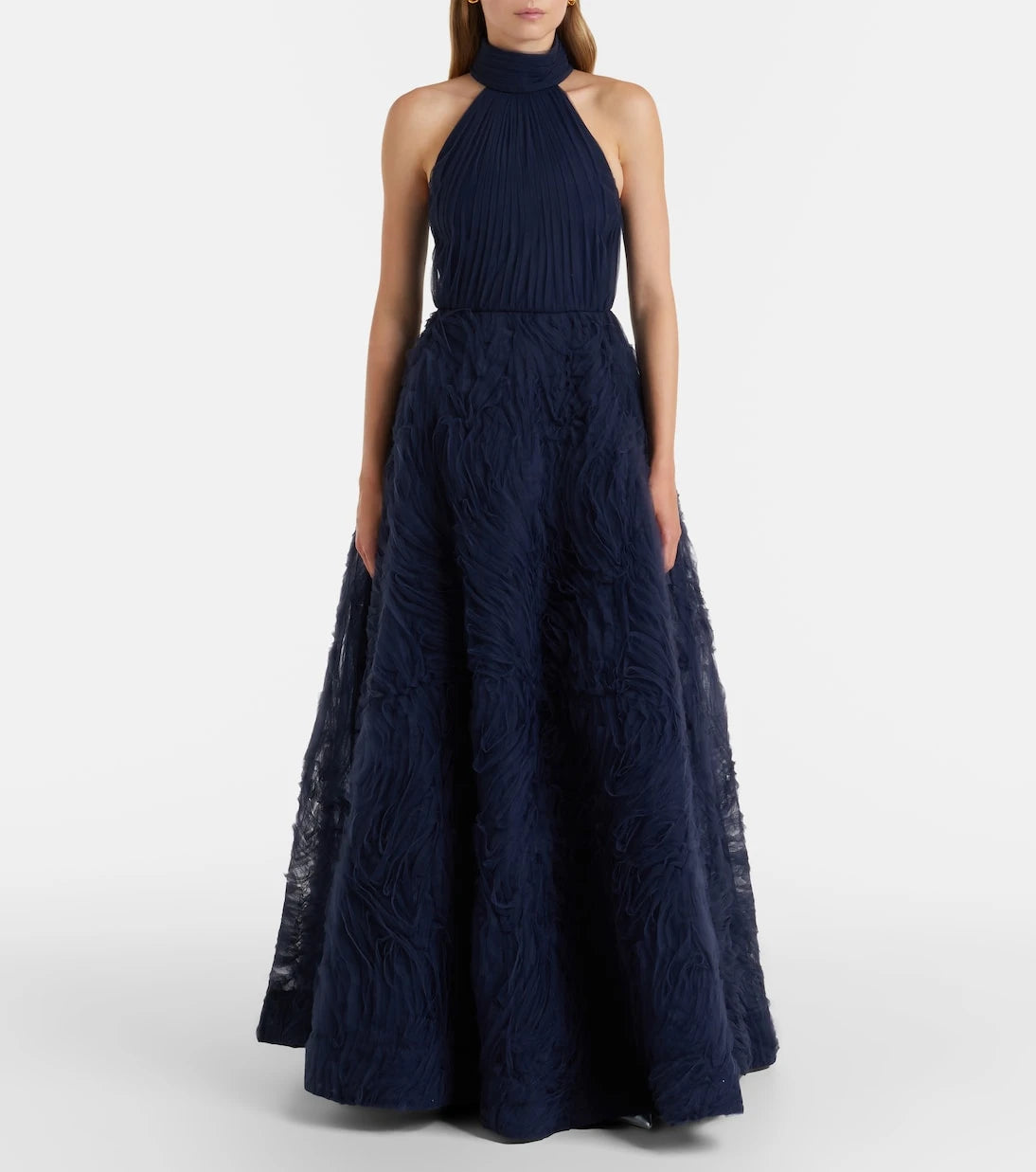 Rebecca Vallance - Jasmine pleated tulle gown