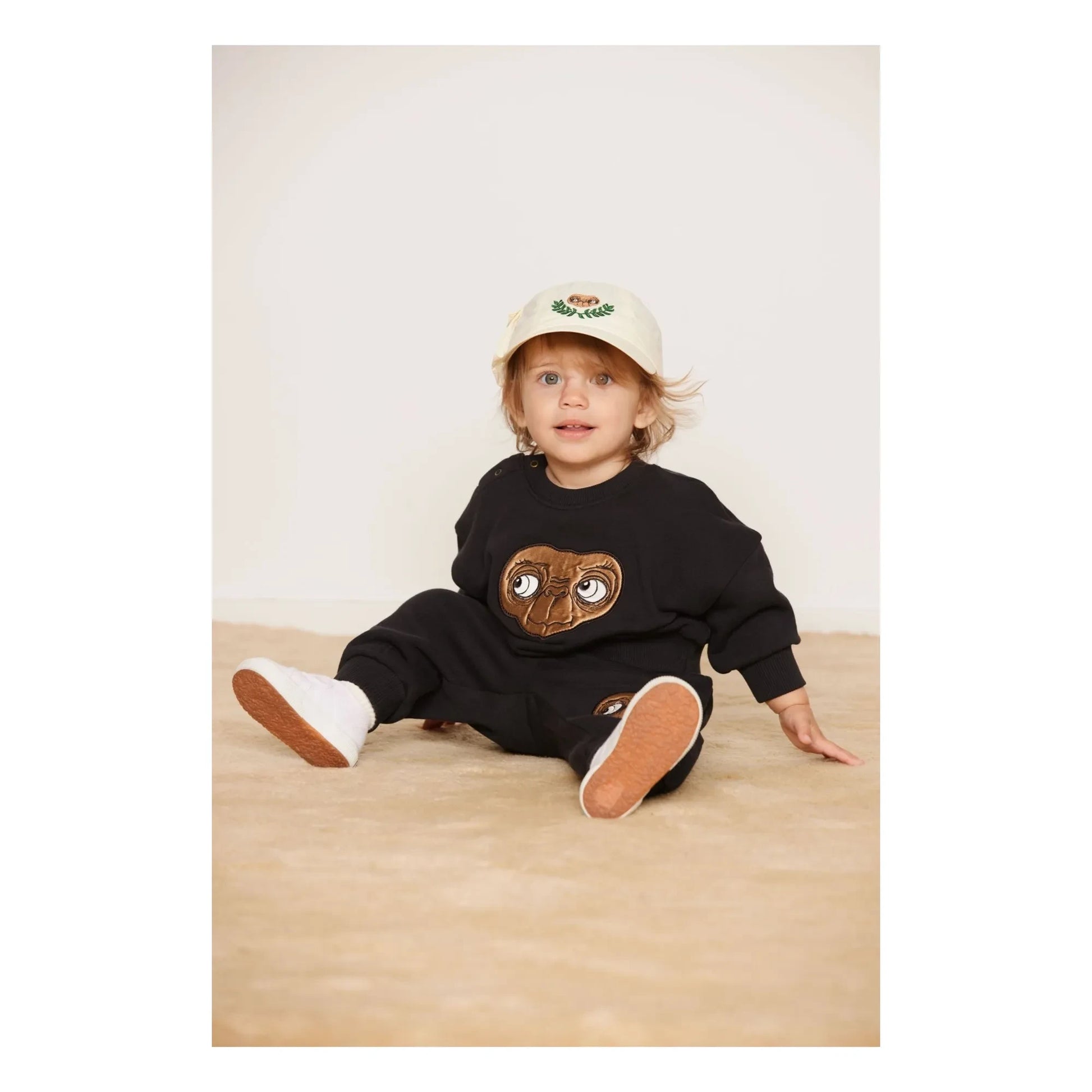 Mini Rodini - Sweat E.T. Organic cotton | Black