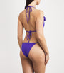 Maygel Coronel Blue Gola Triangle Bikini