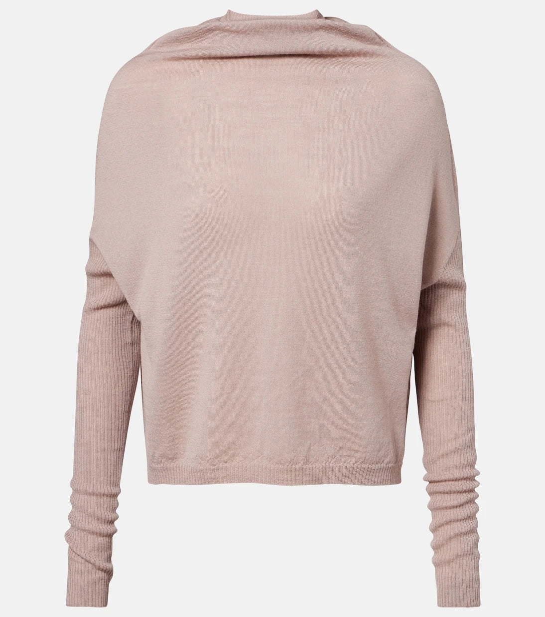 Rick Owens - LS Crater virgin wool sweater