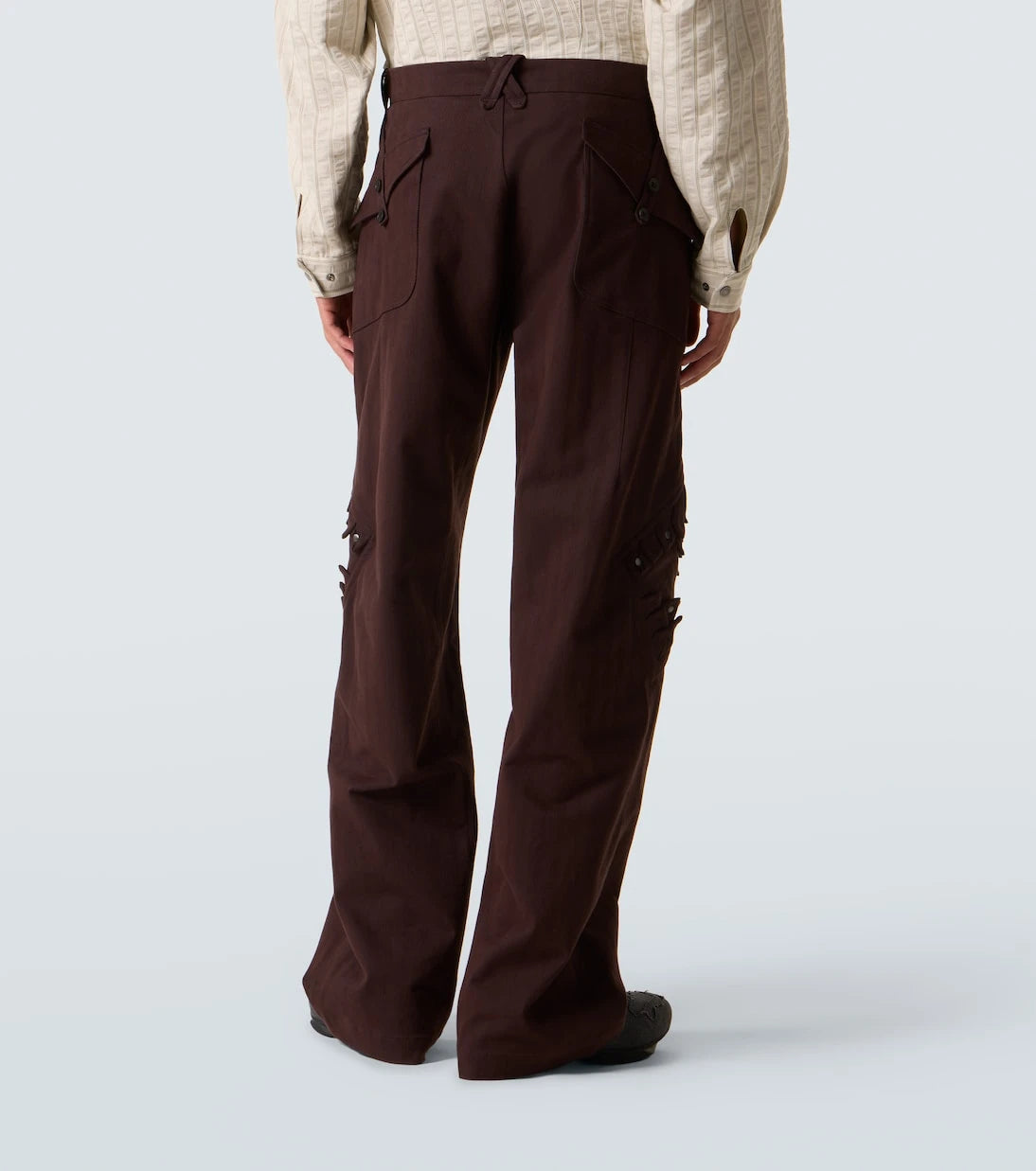 Kiko Kostadinov - Estike cotton-blend wide-leg pants