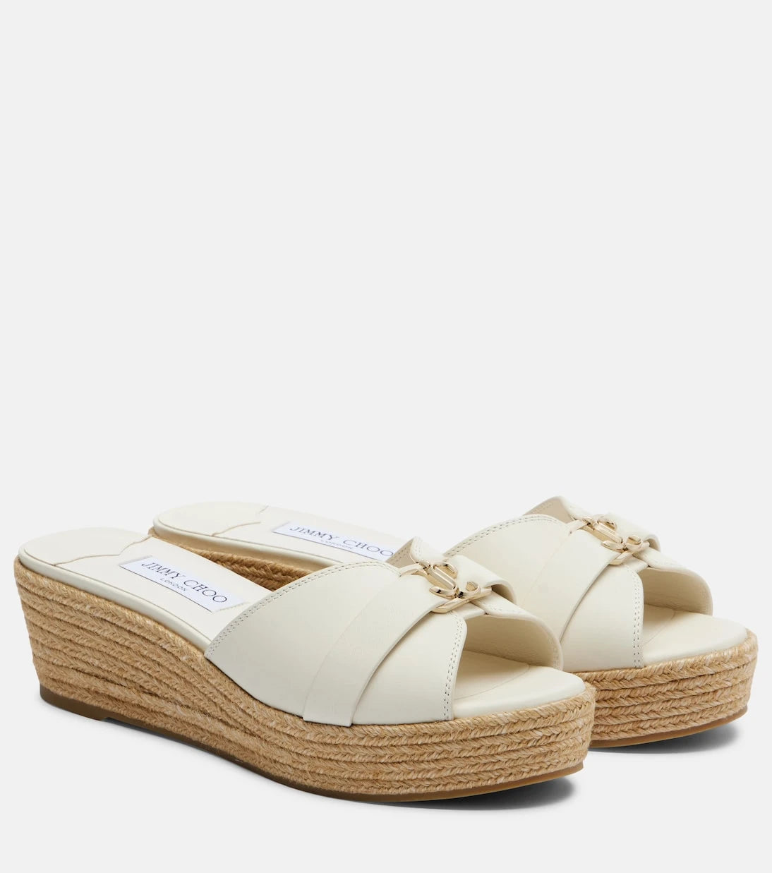 Jimmy Choo - Leda wedge espadrilles