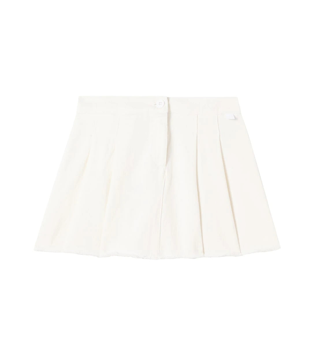 Il Gufo - Pleated cotton skirt