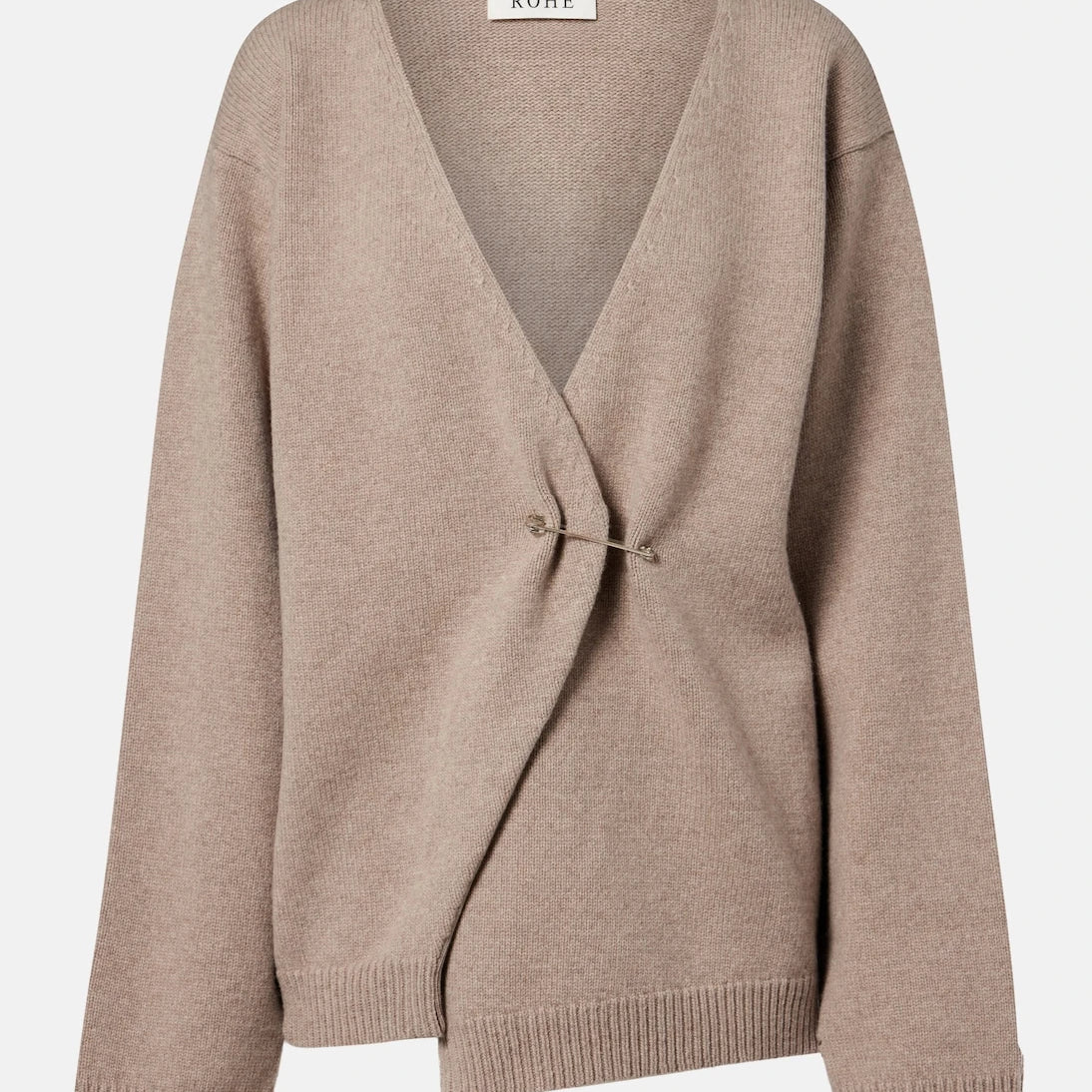 Róhe - Wool and cashmere wrap cardigan