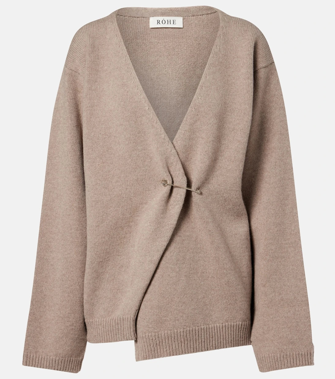 Róhe - Wool and cashmere wrap cardigan