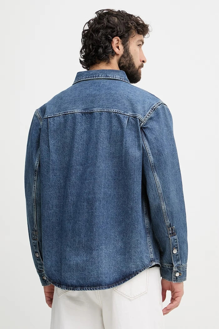 Calvin Klein Jeans риза мъжка от деним