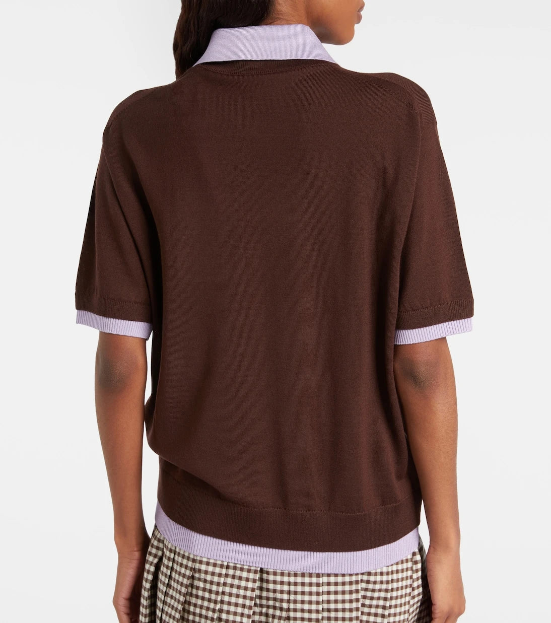 Moncler - Virgin wool polo shirt