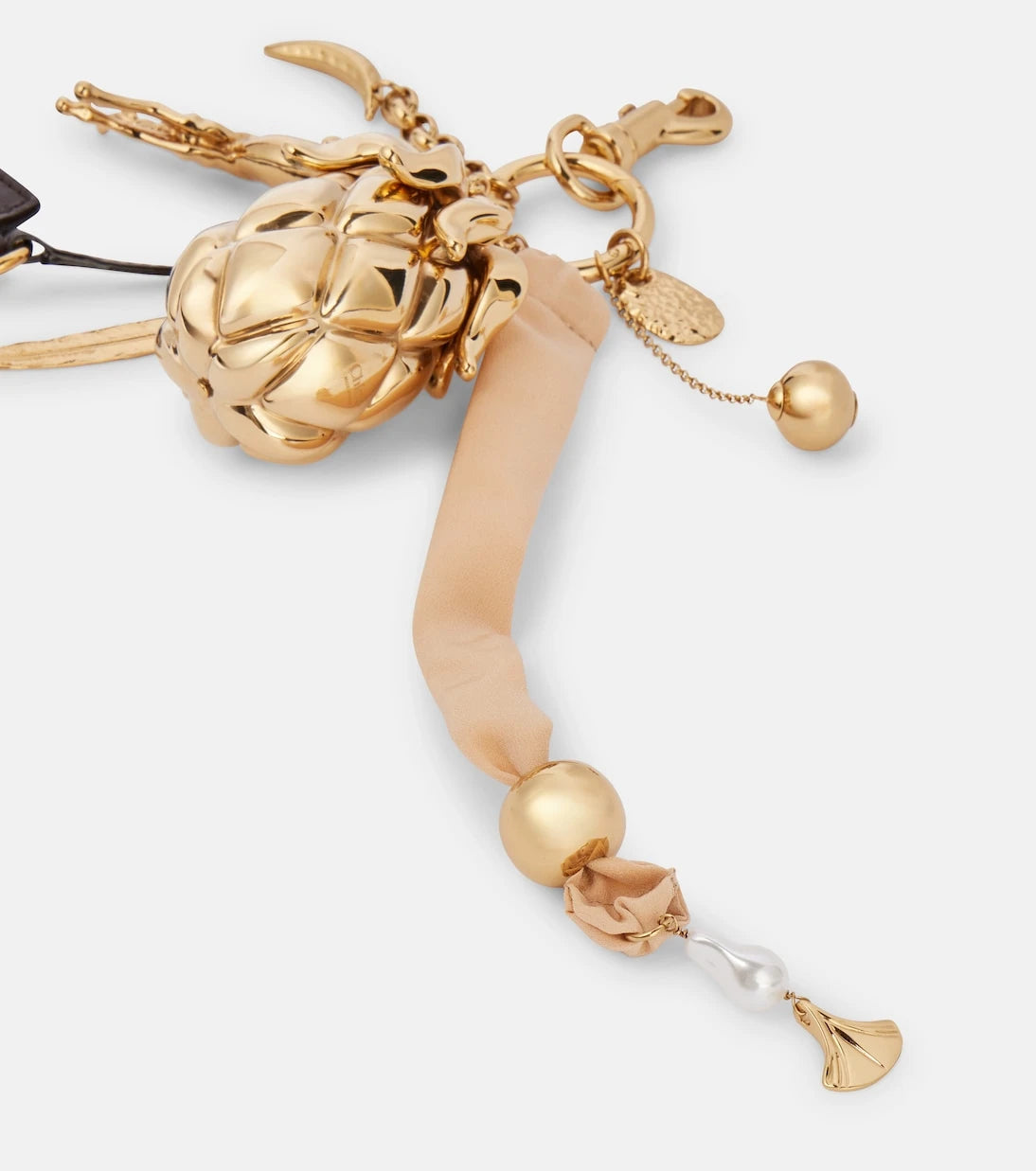 Chloé - Giga Pineapple leather bag charm