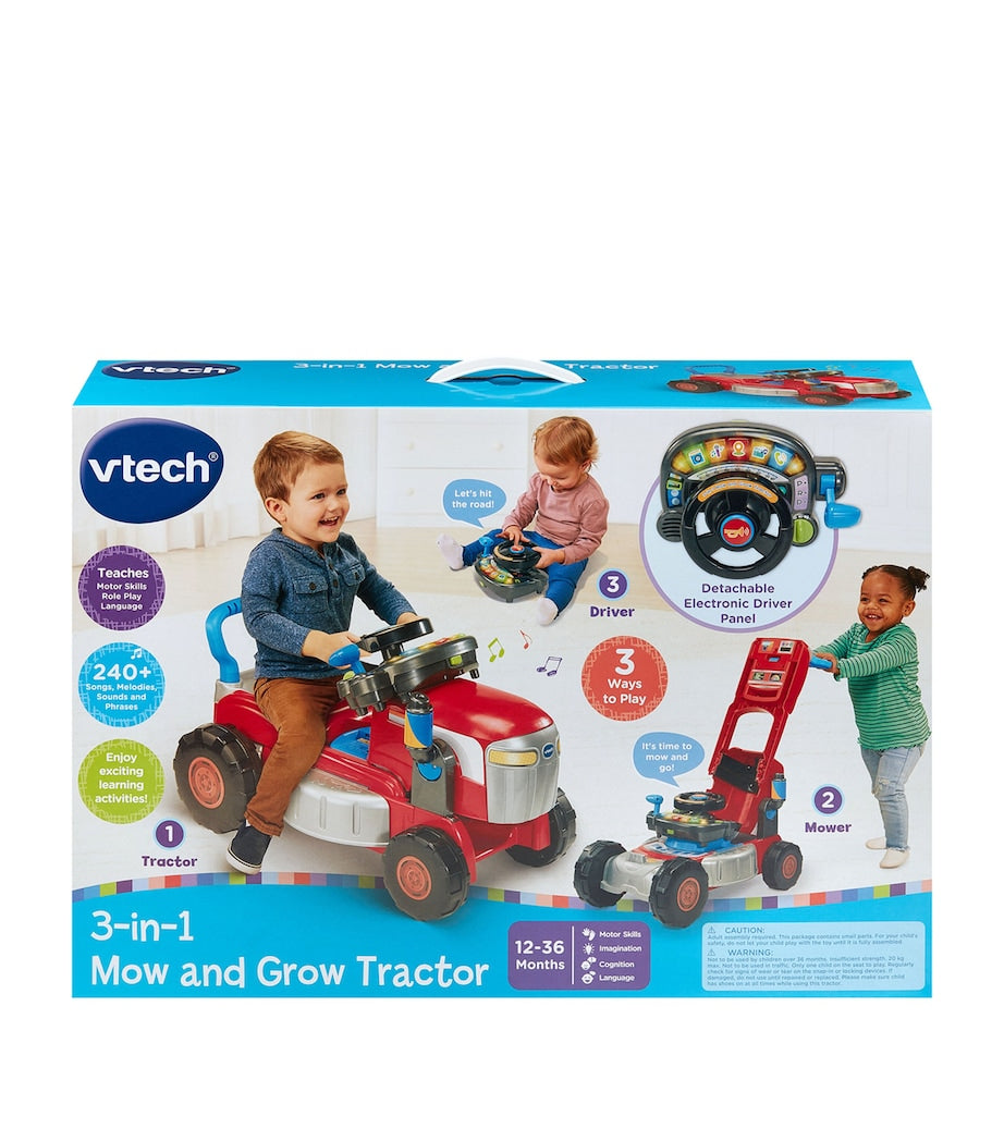 VTech 3-in-1 Mow and Grow Tractor Toy