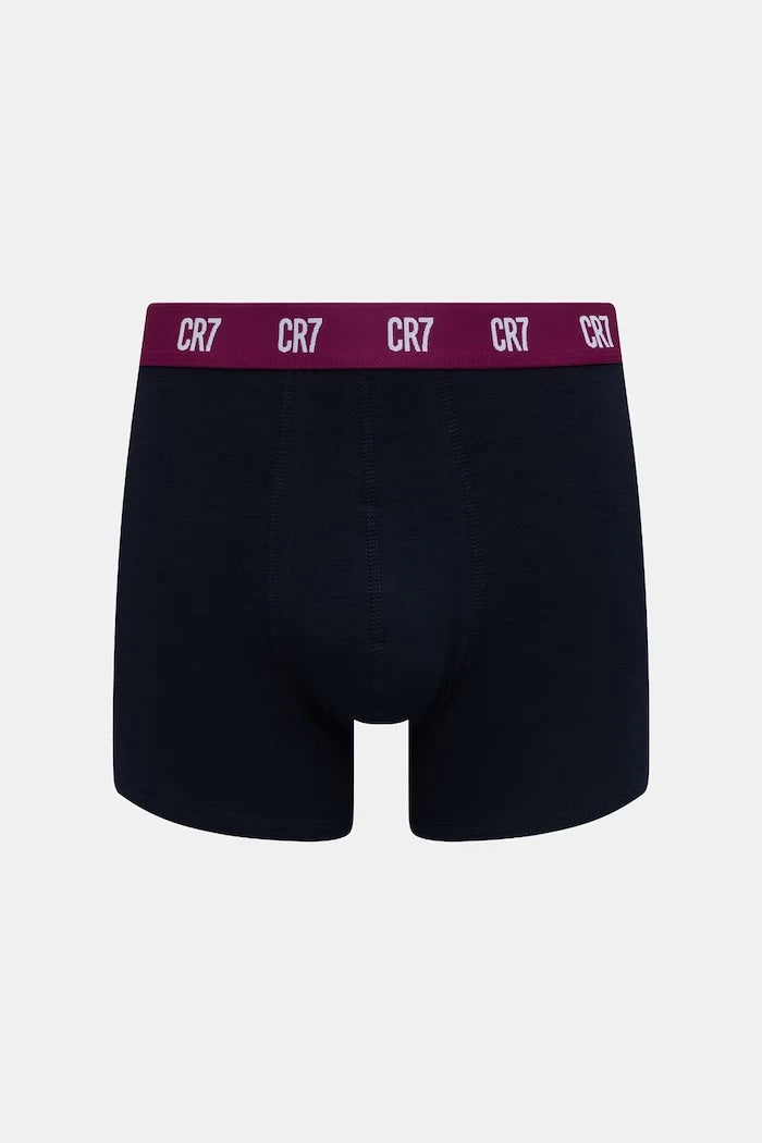 CR7 Cristiano Ronaldo Erkek Pamuk Elastan Dar Kesim Boxer 3'lü