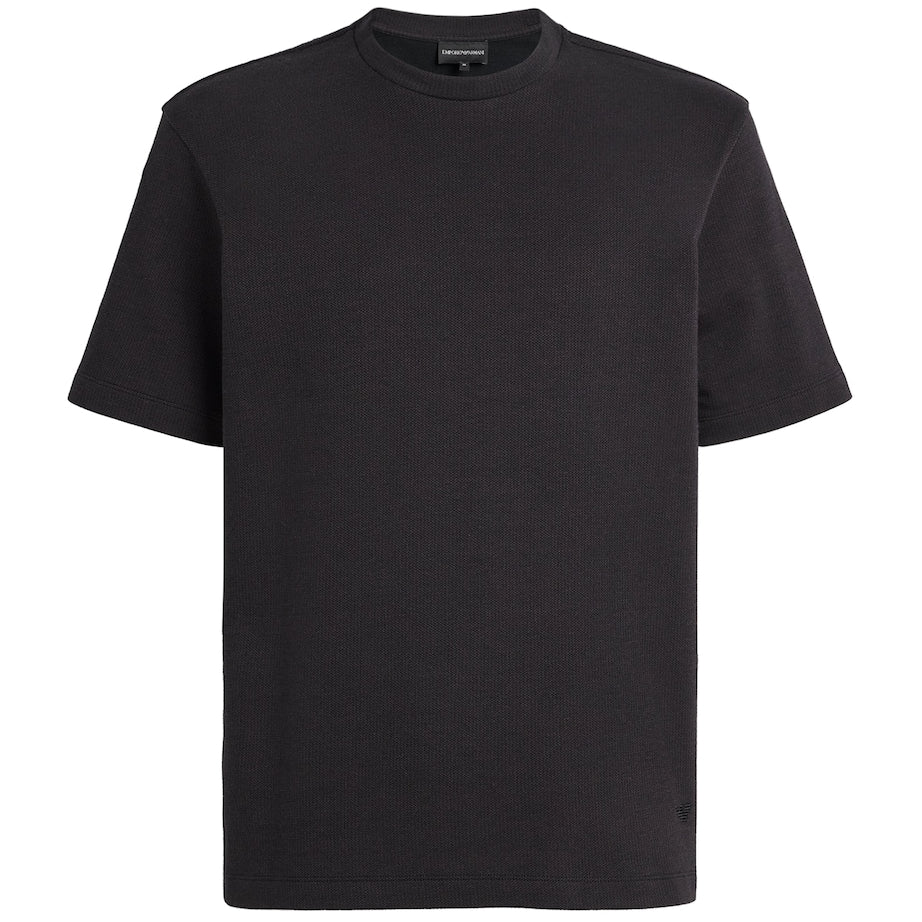 Cotton Mélange-Effect T-Shirt