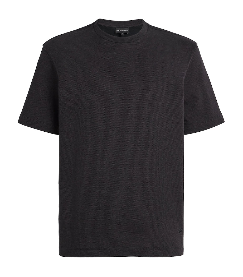 Cotton Mélange-Effect T-Shirt