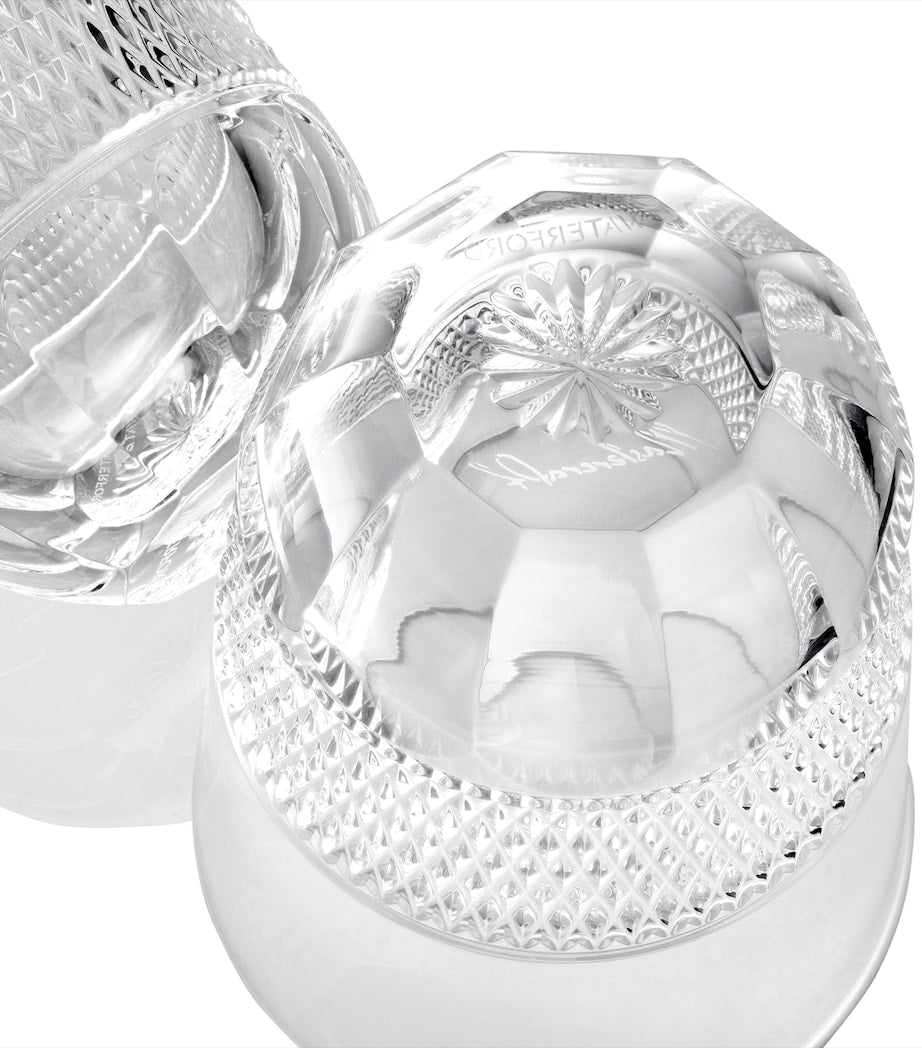 Set of 2 Crystal Copper Coast Water Glasses