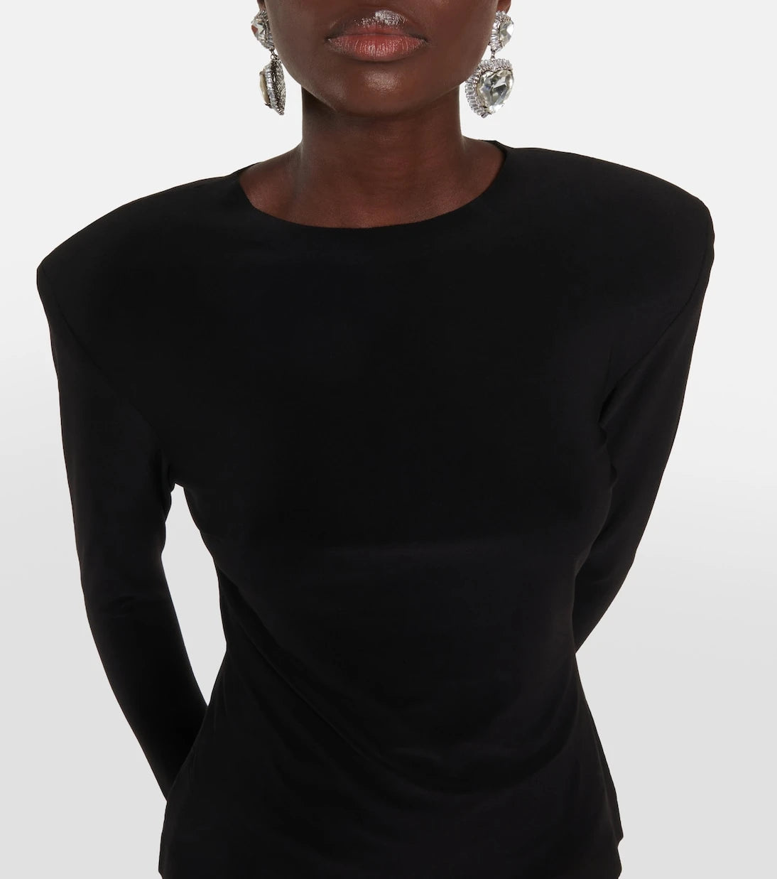 Norma Kamali - Shoulder pad jersey top