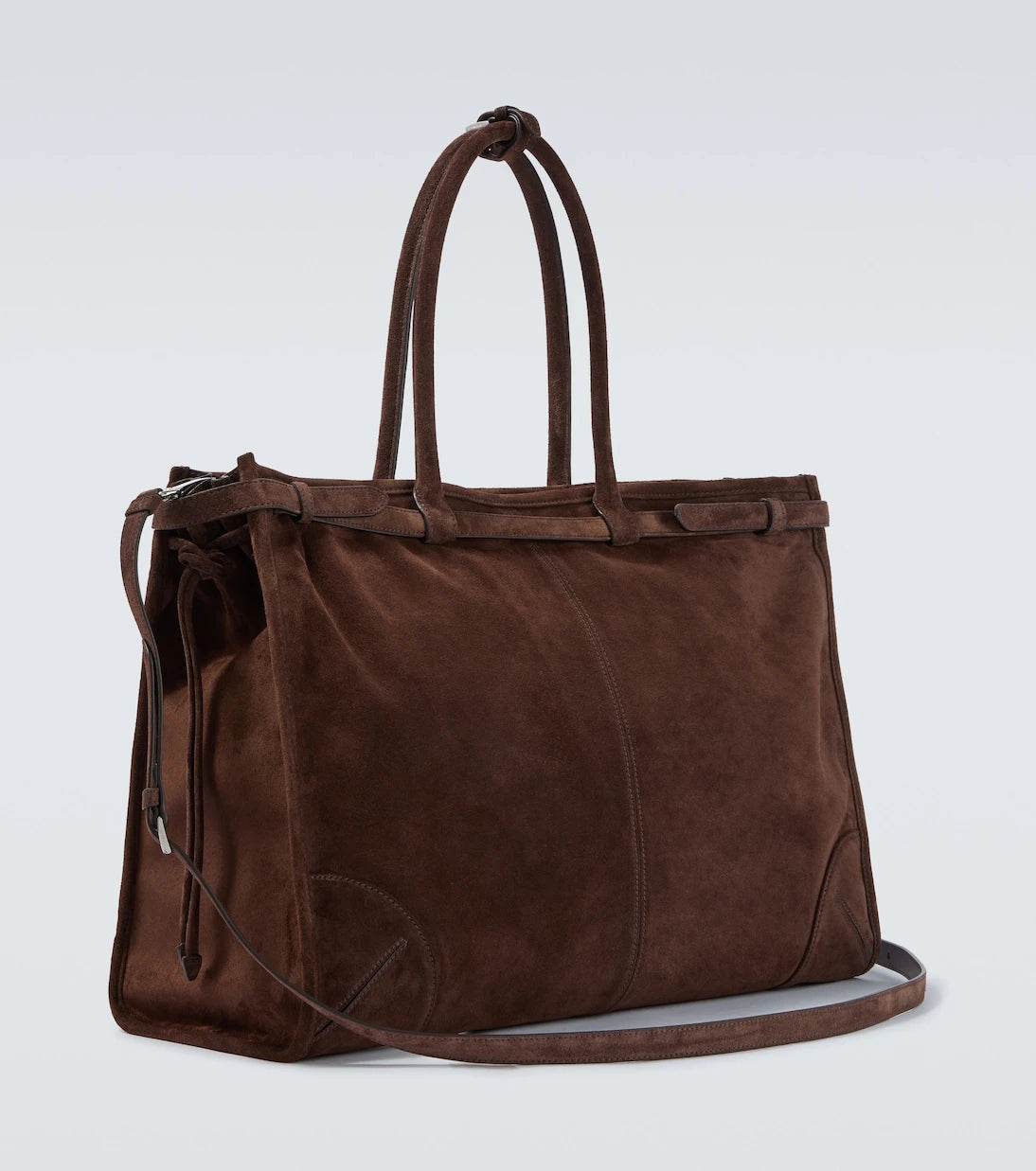 Prada - Prada Bonnie suede tote bag