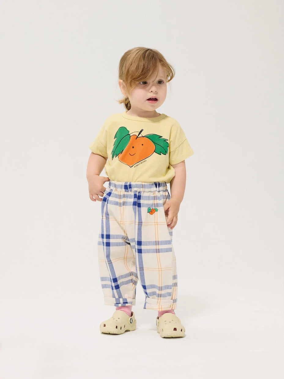 Bobo Choses - Baby Fun Tartan cotton pants