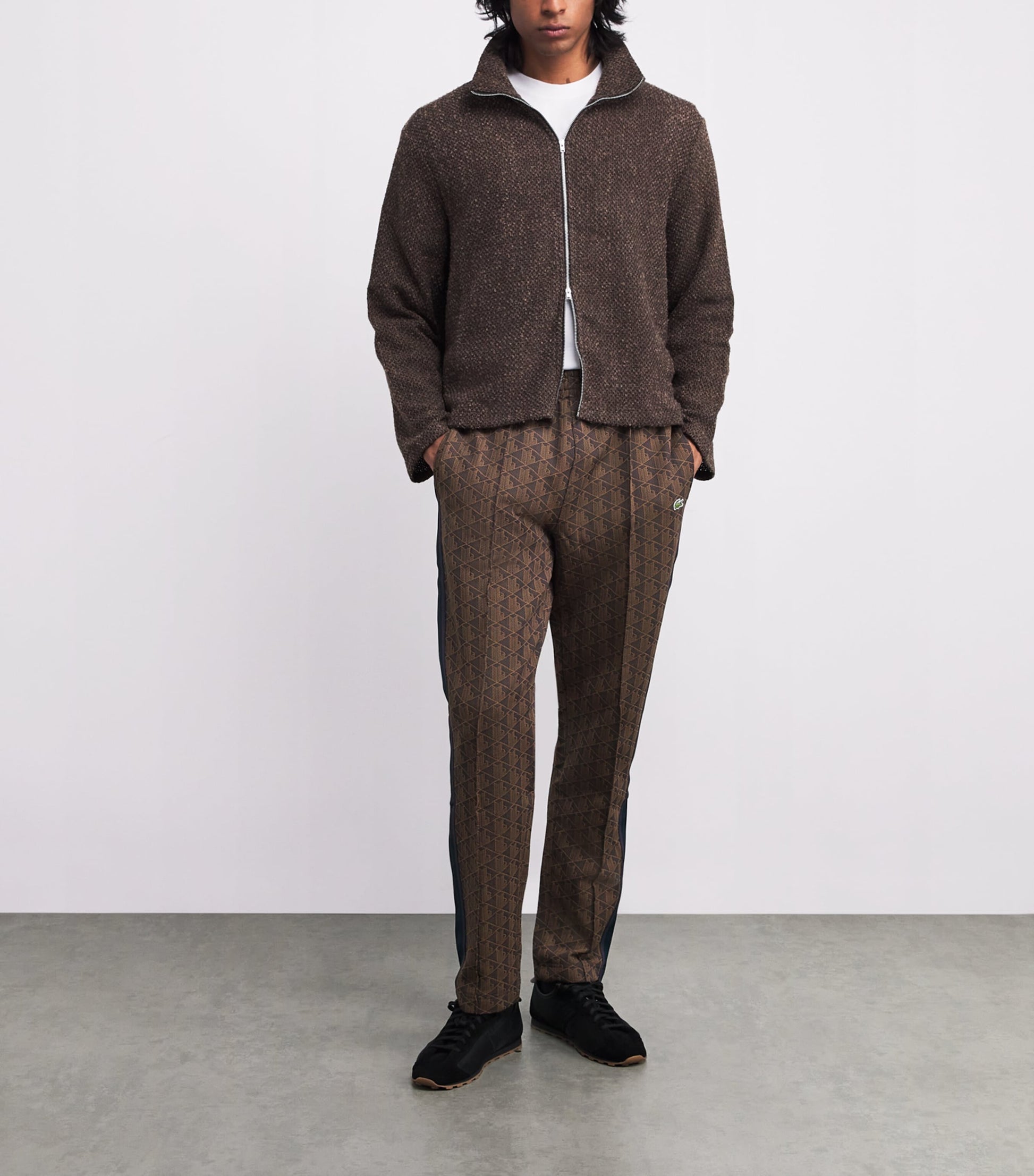 Lacoste Monogram Jacquard Paris Sweatpants