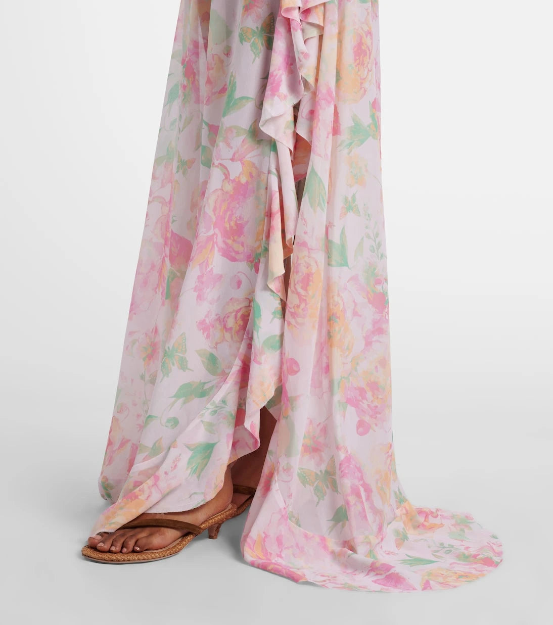Bananhot - Clara floral maxi skirt