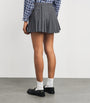 Black Pleated Mini Skirt