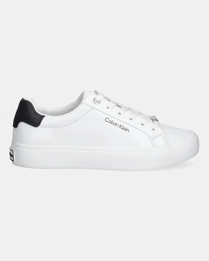 Calvin Klein VULC LACE UP LTH/MOIRE BT Deri Spor Ayakkabı