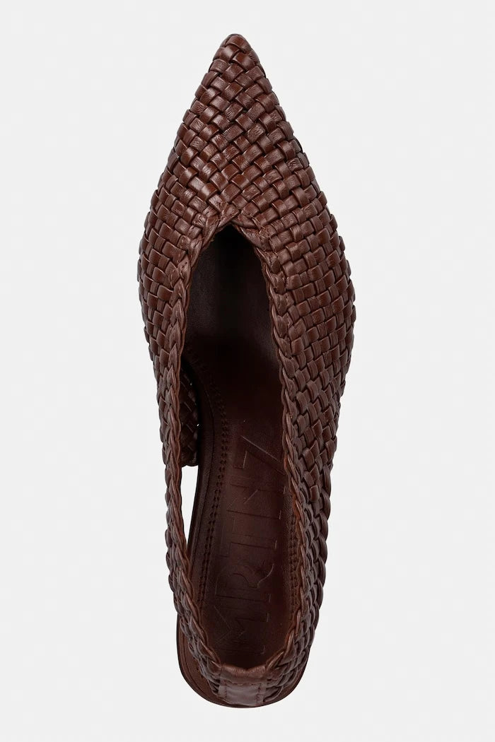 Souliers Martinez обувки с ток от кожа BIANCA