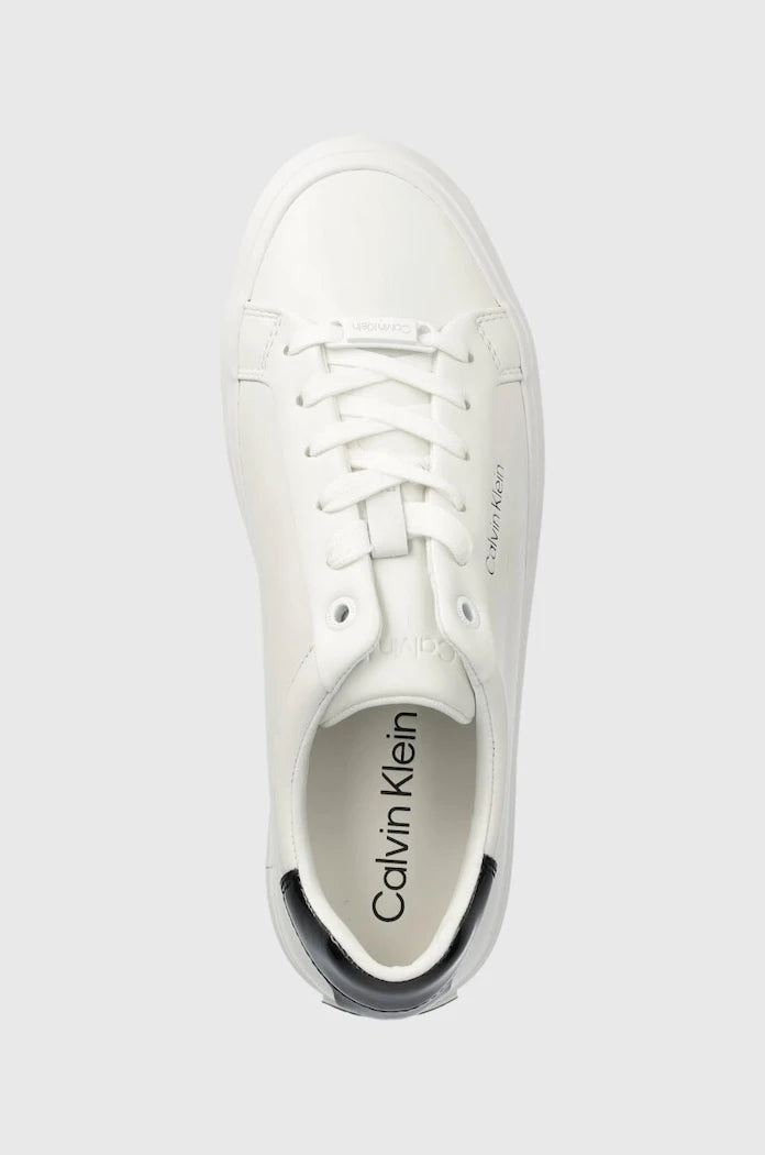 Кожени маратонки Calvin Klein VULC LACE UP