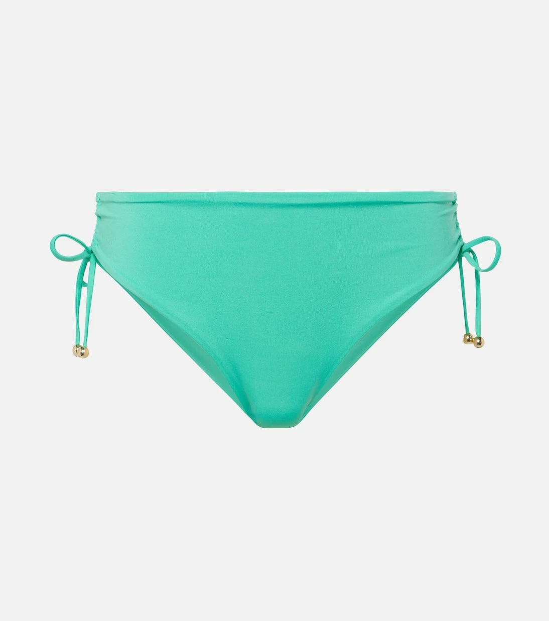 Max Mara - Ruched high-rise bikini bottoms
