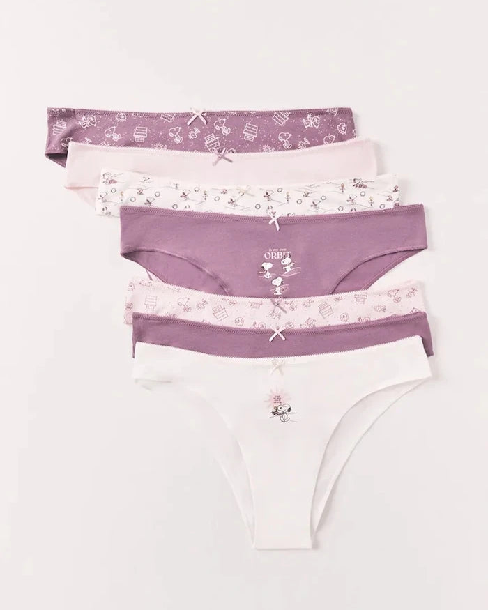 women'secret kadın pamuklu Brezilya tipi bikini 7'li