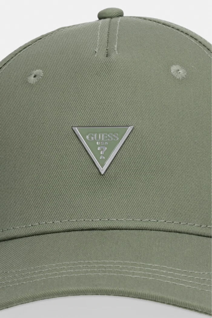 Guess шапка с козирка мъжка от памук LONDON