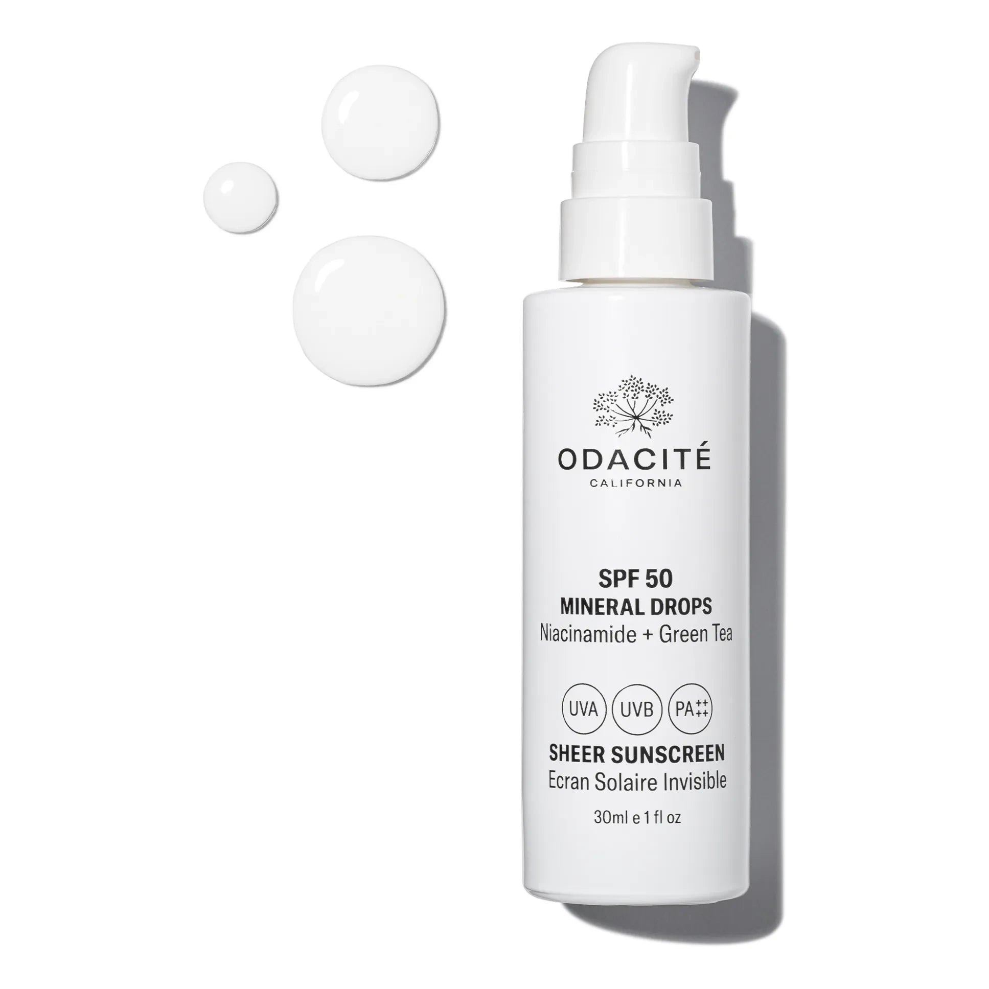 Odacité - Mineral Drops Sheer Sunscreen SPF50 - 30 ml