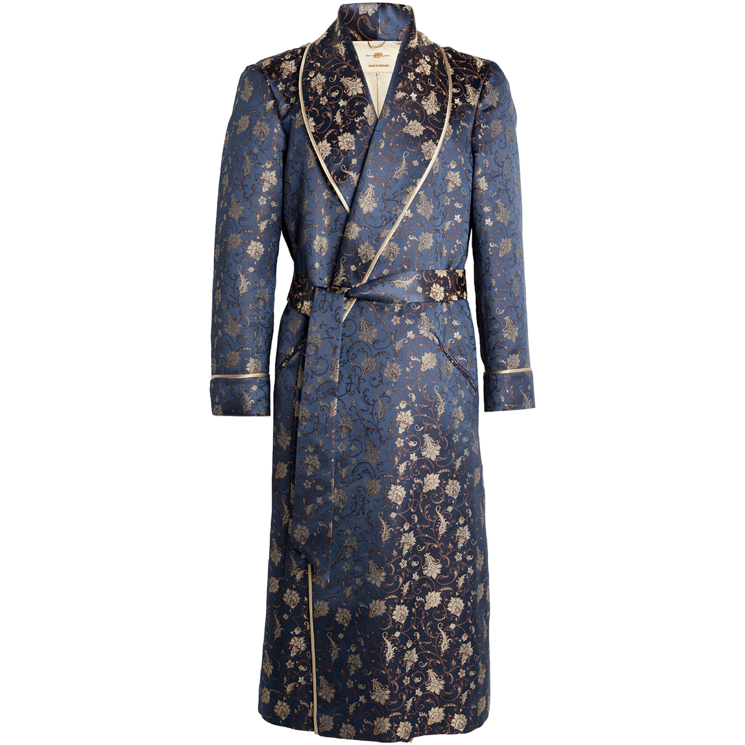 Silk Paisley-Jacquard Robe