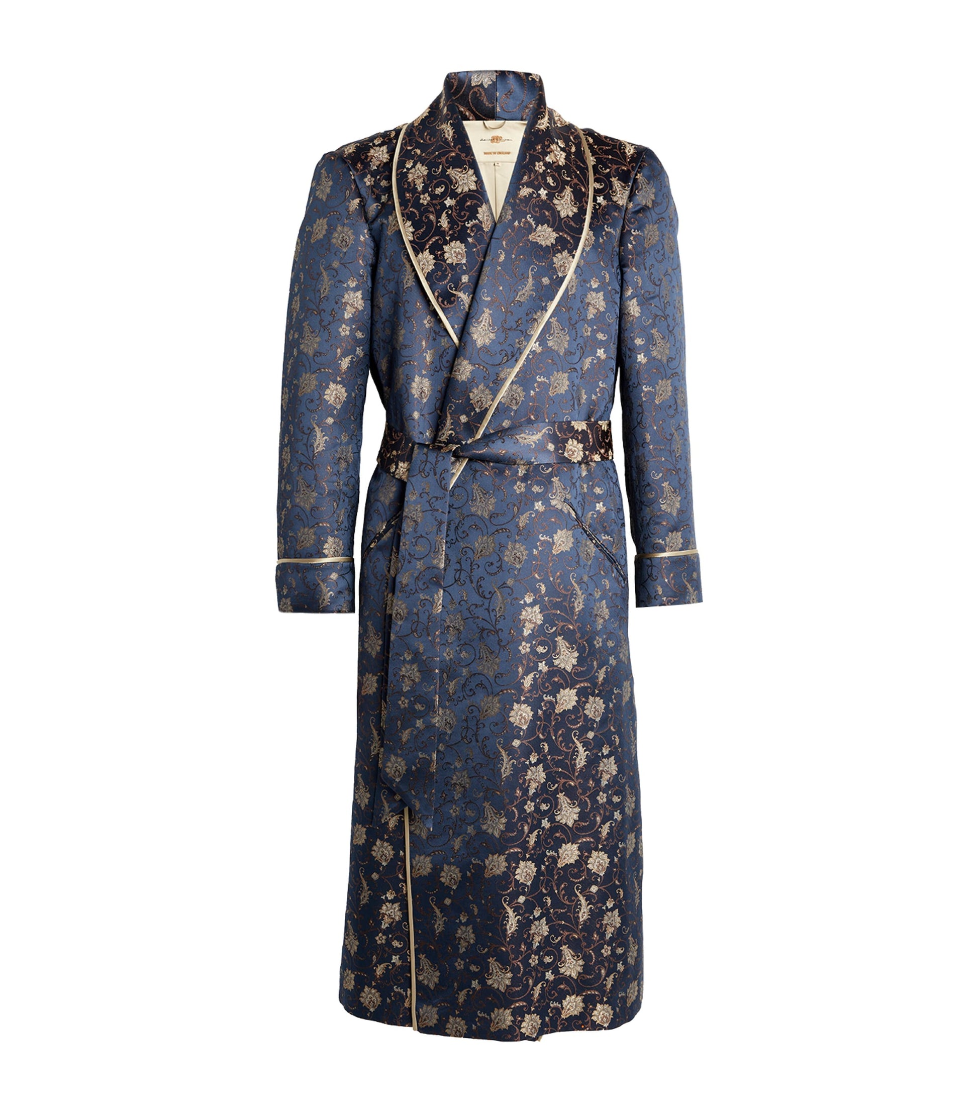 Silk Paisley-Jacquard Robe